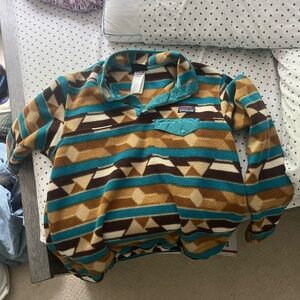 Vintage Print Rare Patagonia fleece